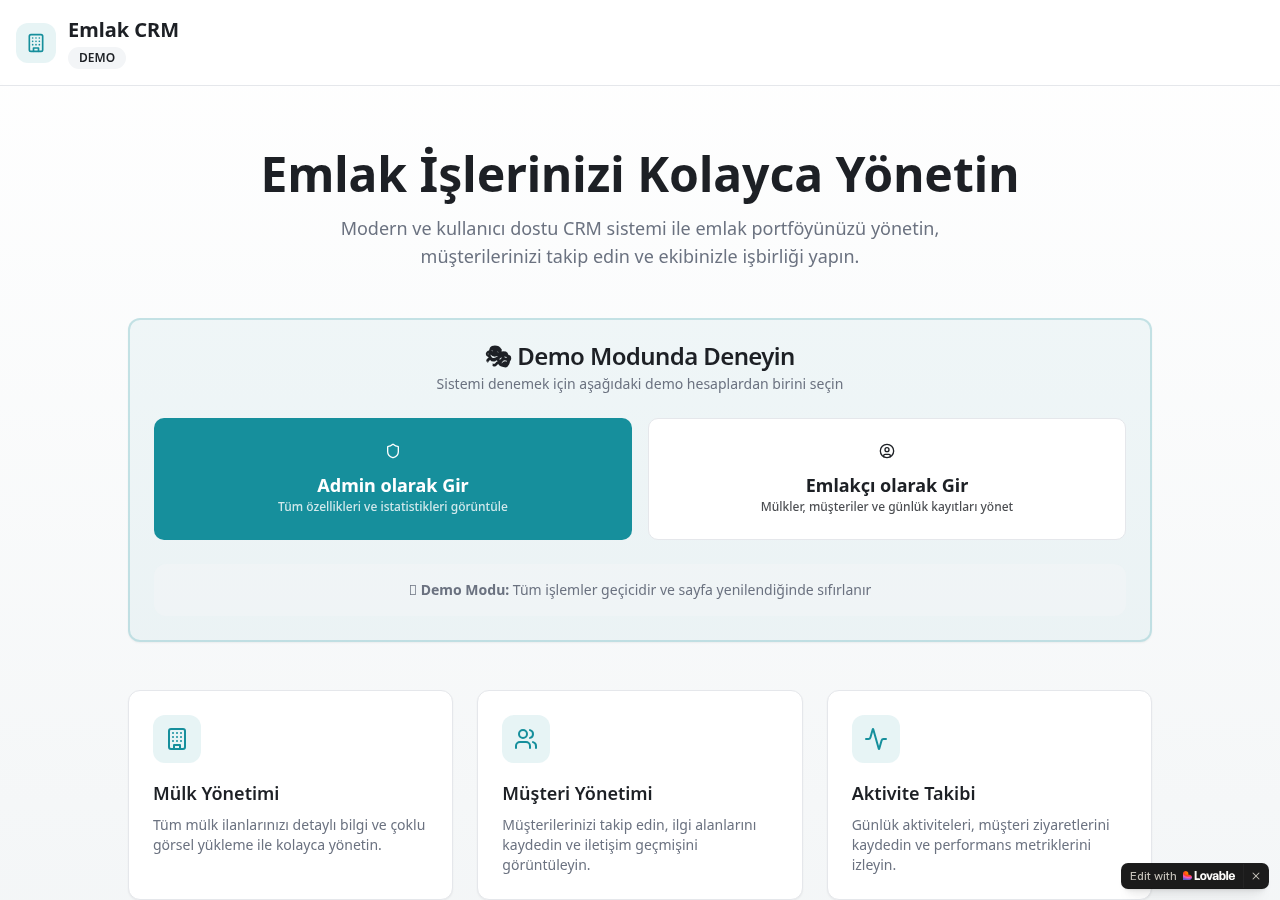 EmlakCRM